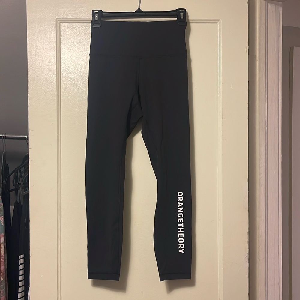 Lululumon x Orangetheory Wunder Train leggings